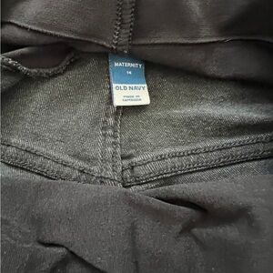 Old Navy Black Maternity Shorts